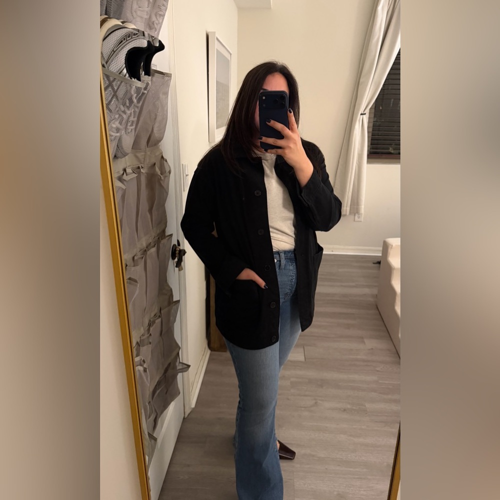 Frank & Oak Black Women's Jacket - Picture 2 of 9